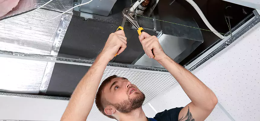 Targeted HVAC Coil & Plenum Commercial Duct Sanitization in Ferry Pass